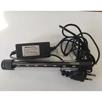 Foto uit de officiële melding: BPS Buena Pet Shop LED LAMPADA SOMMERIBLE PER AQUARIO Aquariumlamp — risico: Elektrische schok