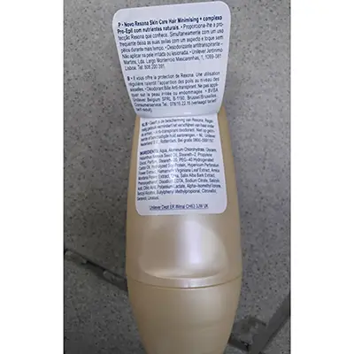 Photo de l’avis officiel: Rexona SKIN CARE Hair minimising 24H Déodorant — risque: Risque chimique