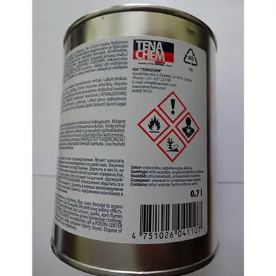 Foto do aviso oficial: TENACHEM Cola — risco: Químico