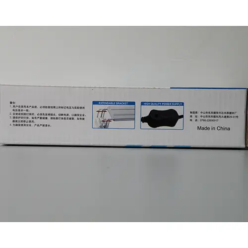 Photo de l’avis officiel: roxin LED HIGH BRIGHTNESS FISH TANK LIGHT Lampe d'aquarium — risque: Choc électrique