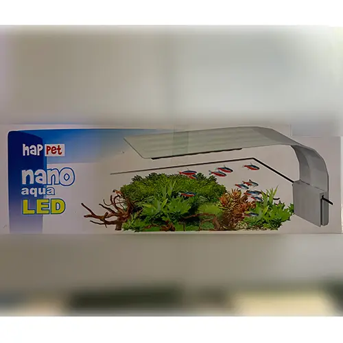 Foto do aviso oficial: Happet LED lighting for aquarium, Aqua LED NANO White (on the product) Lâmpada de aquário — risco: Choque elétrico