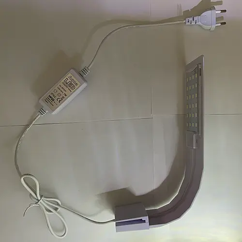 Foto do aviso oficial: Happet LED lighting for aquarium, Aqua LED NANO White (on the product) Lâmpada de aquário — risco: Choque elétrico