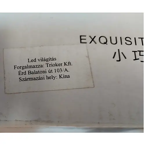 Foto do aviso oficial: X3 Aquarium light Lâmpada de aquário — risco: Choque elétrico