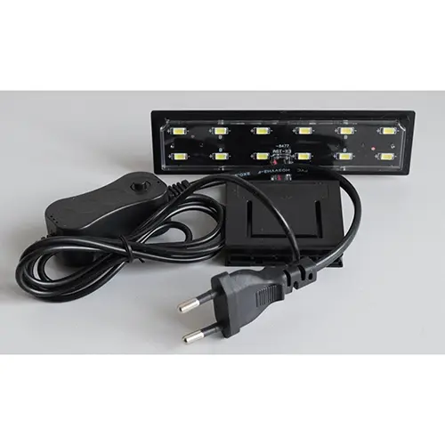 Foto do aviso oficial: X3 Aquarium light Lâmpada de aquário — risco: Choque elétrico