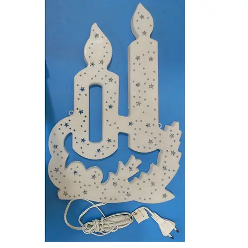 Photo from the official notice: Zhe Jiang Gorgeous Lighting Factory 35L LEDAblak dlsz feny lighting chain — electric shock risk