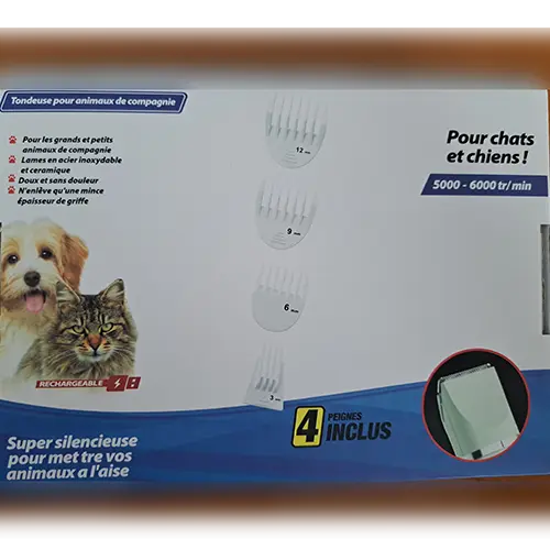 Foto do aviso oficial: 4 in 1 Pet Hair Trimmer Retalhadora-estilhaçadora de cabelos — risco: Queimaduras & Incêndio