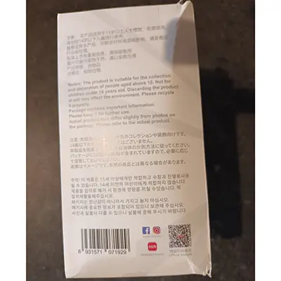Photo from the official notice: Pop Mart (COUNTERFEIT) The monsters - Big into Energy Series (counterfeit) soft toy — choking risk