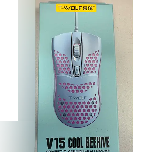 Foto dell’avviso ufficiale: T-Wolf Colorful Light, Wired Mouse Mouse da gioco — rischio: Ambiente