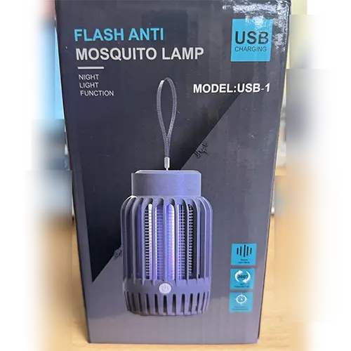 Foto dell’avviso ufficiale: Kurši Mosquito lamp with USB charger Moskītu lampa ar U Lampada antizanzare — rischio: Rischio chimico & Ambiente