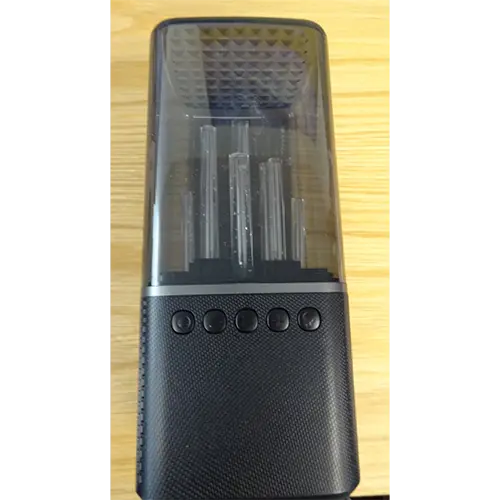 Photo from the official notice: Dancing lights wireless speaker — environment risk