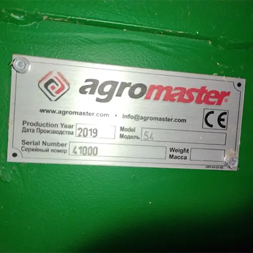 Foto do aviso oficial: AGROMASTER Separador de grãos — risco: Cortes & Choque elétrico