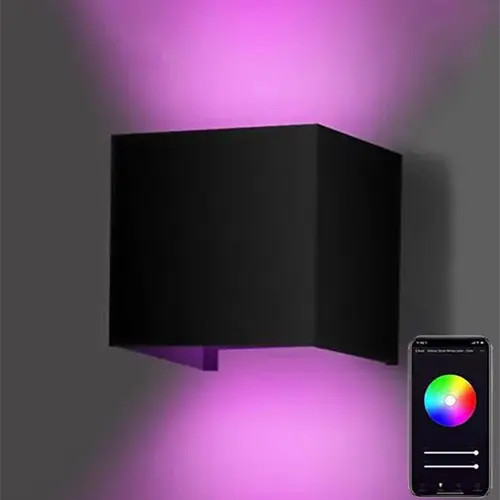 Foto do aviso oficial: QUBE DESIGN Tweezijdig design wandlamp Candeeiro de parede — risco: Choque elétrico