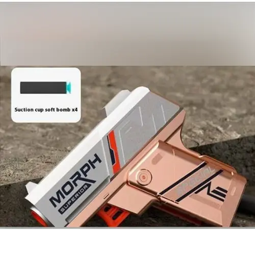 Photo de l’avis officiel: Minipistolet à billes pliable Jeu de jouets — risque: Étouffement