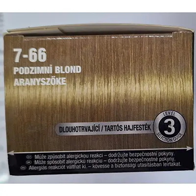 Foto aus der offiziellen Meldung: Schwarzkopf &amp; Henkel SYOSS PROFESIONAL PERFORMANCE PERMANENT COLORATION Haarfärbemittel — Risiko: Chemikalie