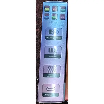 Photo de l’avis officiel: RUNFREE Tornado 50000 puffs Cigarette électronique jetable — risque: Risque chimique (SR/01031/26)