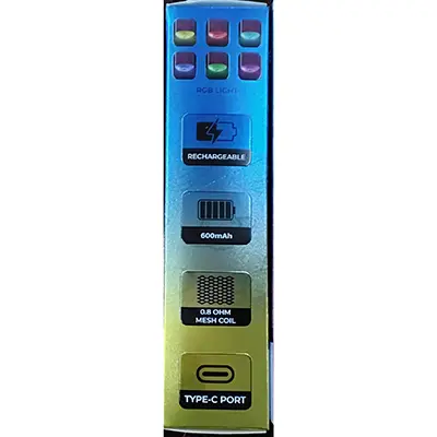 Photo de l’avis officiel: RUNFREE TORNADO 50000 puffs Cigarette électronique jetable — risque: Risque chimique (SR/01037/26)