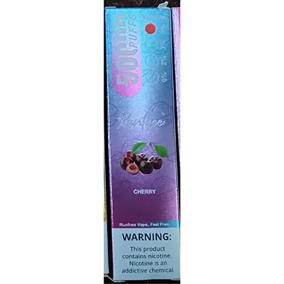 Photo de l’avis officiel: RUNFREE Tornado 50000 puffs Cigarette électronique jetable — risque: Risque chimique (SR/01033/26)