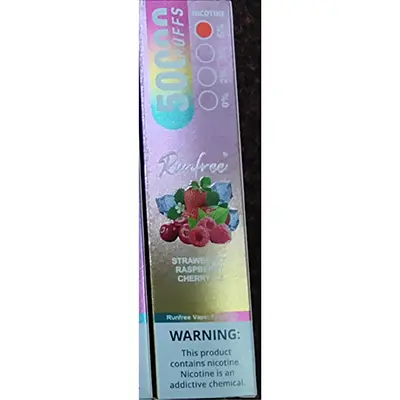 Photo de l’avis officiel: RUNFREE Tornado 50000 puffs Cigarette électronique jetable — risque: Risque chimique (SR/01042/26)