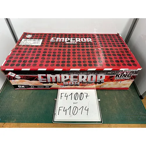 Photo de l’avis officiel: Wolff Emperor Box - Casius Feux d'artifice — risque: Brûlures & Blessures