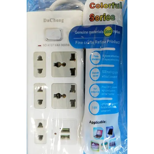 Photo de l’avis officiel: DaCheng SOCKET/ADAPTOR Ensemble d'extension de cordon — risque: Choc électrique