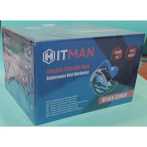 Foto do aviso oficial: HITMAN 185mm Electric Circular Saw Serra elétrica — risco: Queimaduras & Incêndio