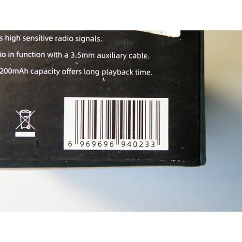 Photo from the official notice: NewRixing SOUNDBAR WIRELESS SPEAKER — burns risk