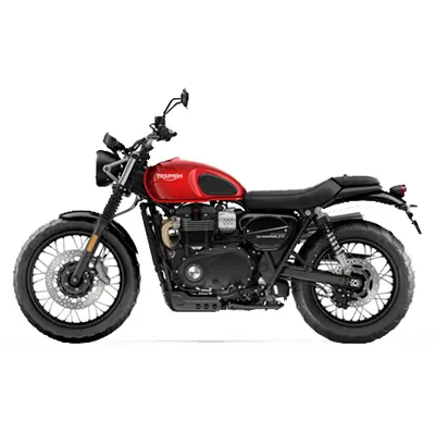 Photo from the official notice: Triumph BONNEVILLE T100, BONNEVILLE T120, STREET SCRAMBLER, STREET TWIN motorcycle — fire risk