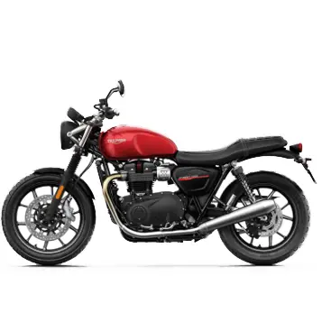 Photo from the official notice: Triumph BONNEVILLE T100, BONNEVILLE T120, STREET SCRAMBLER, STREET TWIN motorcycle — fire risk