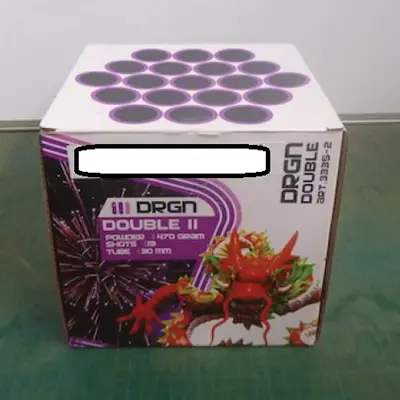 Foto dell’avviso ufficiale: GBV-Weco Vuurwerk B.V. DRGN Double II Fuochi d'artificio — rischio: Ustioni & Lesioni
