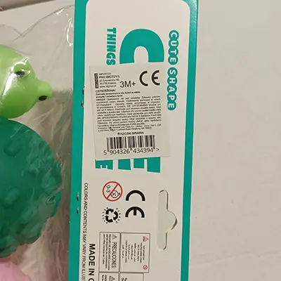 Foto dell’avviso ufficiale: BIGTOYS Piszczki Set di giocattoli in plastica — rischio: Rischio chimico