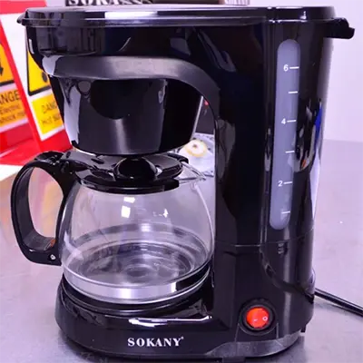 Photo from the official notice: Sokany Coffee Maker — fire risk (SR/01132/26)