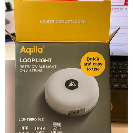 Foto dell’avviso ufficiale: Aqiila Aqiila LED lightsling Stringa di luce a LED — rischio: Rischio chimico & Ambiente