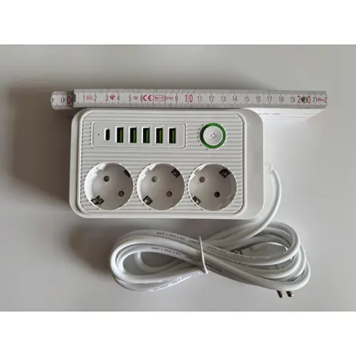 Foto do aviso oficial: lehtopia ANTI-STATIC  POWER SOCKET Chumbo da extensão — risco: Choque elétrico & Incêndio