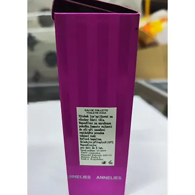 Photo de l’avis officiel: ANNELIES U´QUEEN ANNELIES EAU DE PARFUM — risque: Risque chimique