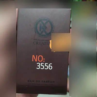 Photo de l’avis officiel: Creation No: 3556 Parfum — risque: Risque chimique
