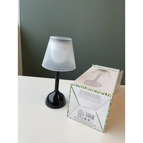Foto do aviso oficial: Ibergarden Garden LED Luz de mesa — risco: Ambiente