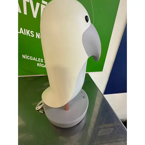 Photo from the official notice: FLARX, NINGBO UNION VISION IMP&amp;EXP CO LTD. LED lamp "Bird" with USB cable table lamp — chemical & environment risk