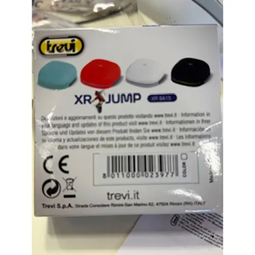 Foto dell’avviso ufficiale: TREVI Bluetooth pārnēsājamais skaļrunis Oratore — rischio: Rischio chimico & Ambiente