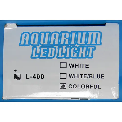 Foto do aviso oficial: Aquarium LED Light Lâmpada de aquário — risco: Choque elétrico