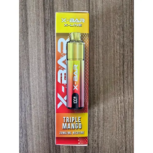 Photo de l’avis officiel: X-Bar X-Line Cigarette électronique jetable — risque: Risque chimique