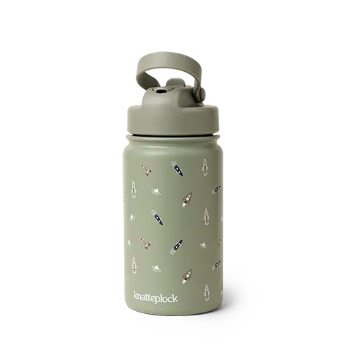 Foto aus der offiziellen Meldung: Knatteplock Isolerad sugrörsflaska Kinder-Wasserflasche — Risiko: Ersticken
