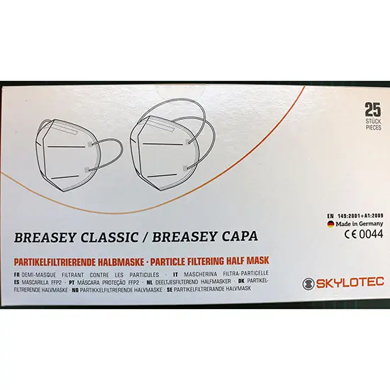 Photo de l’avis officiel: Skylotec Breasy Classic Masque de filtre à particules — risque: Risque sanitaire/autre