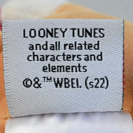 Foto do aviso oficial: Looney Tunes Pram toy Brinquedo macio — risco: Engasgamento