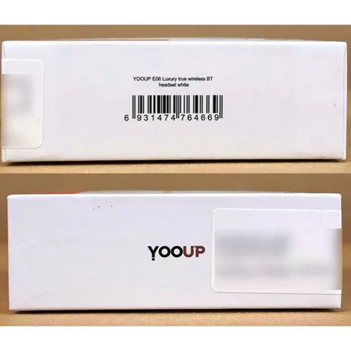 Photo de l’avis officiel: YOOUP True Wireless Stereo Headset Écouteurs sans fil — risque: Brûlures