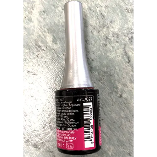 Photo de l’avis officiel: Estrosa Magenta Gel vernis à ongles — risque: Risque chimique