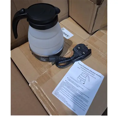 Photo de l’avis officiel: Foldable Travel Electric Kettle Bouilloire électrique — risque: Incendie (SR/01368/26)