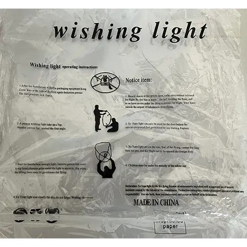 Photo from the official notice: Wishing light, Wunschlaterne, Himmelskerze, Glücklaterne sky lantern — burns risk