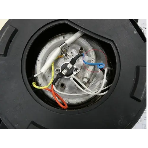 Photo from the official notice: Black Small Electric Hot Pot Multi-Function — burns risk