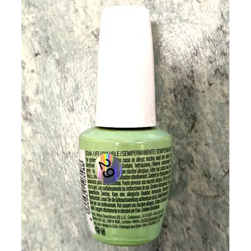 Photo de l’avis officiel: OPI Gel Color Summer Monday-Fridays Gel vernis à ongles — risque: Risque chimique