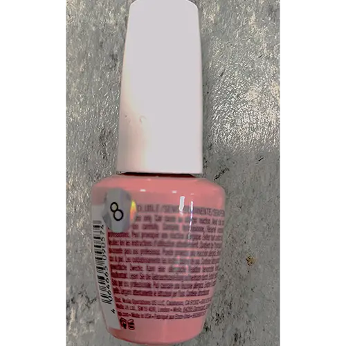 Photo de l’avis officiel: OPI Gel Color - Suzi is my avatar Gel vernis à ongles — risque: Risque chimique
